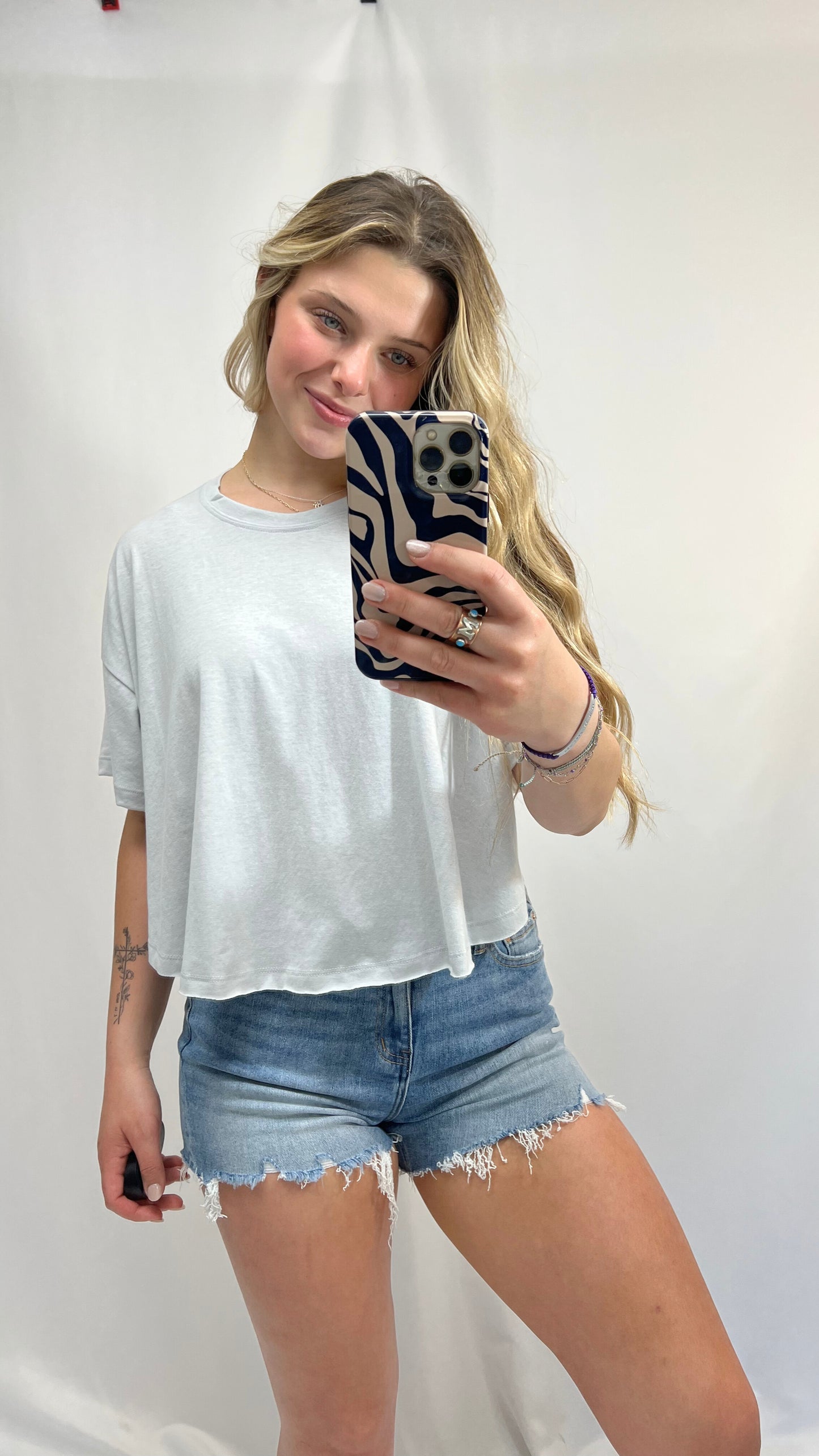 Crew Oversized Casual Tee
