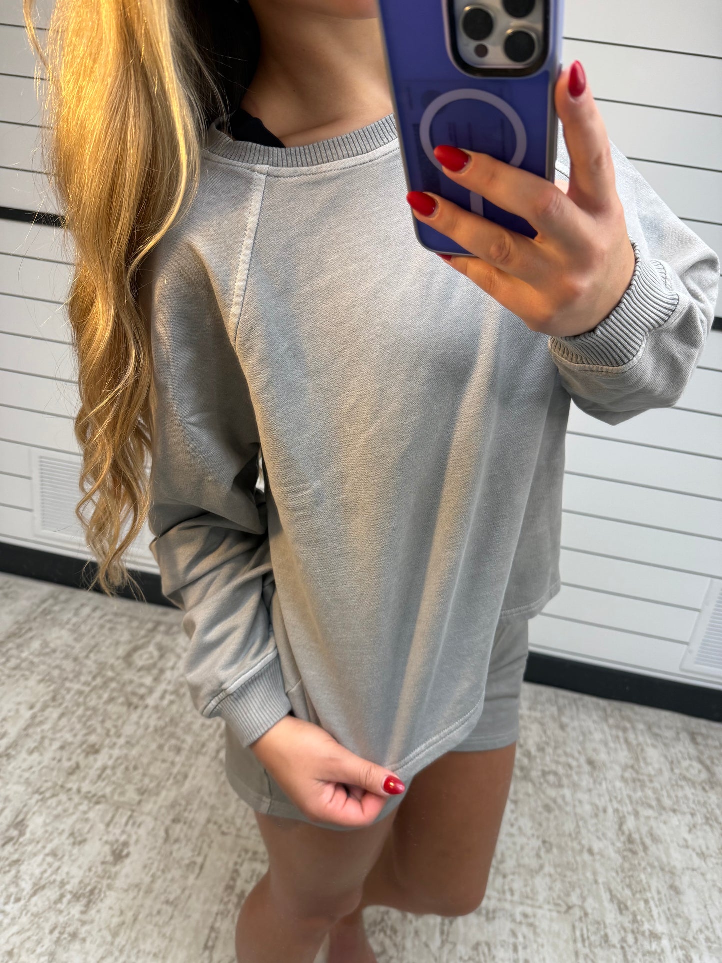 Lexi Lounge Set - Stone Grey