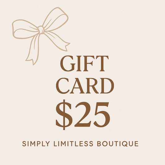 Simply Limitless Gift Card — $25