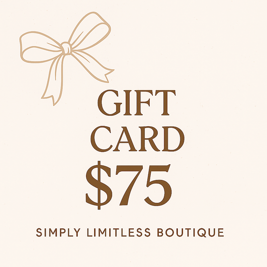 Simply Limitless Gift Card — $75