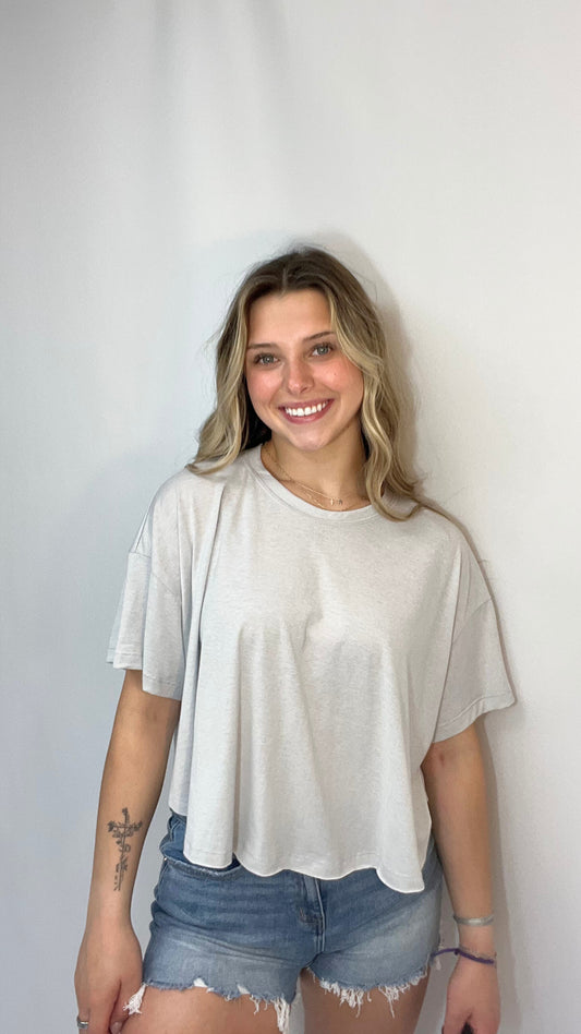 Crew Oversized Casual Tee